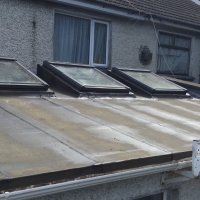 flat roof